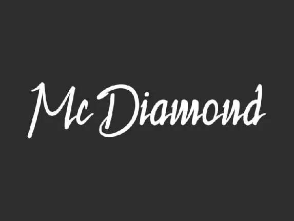 Mc Diamond font