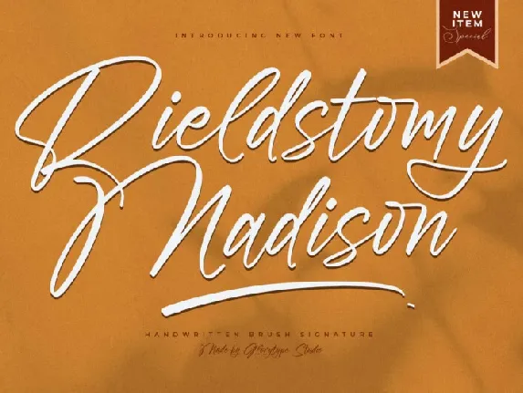 Rieldstomy Madison font