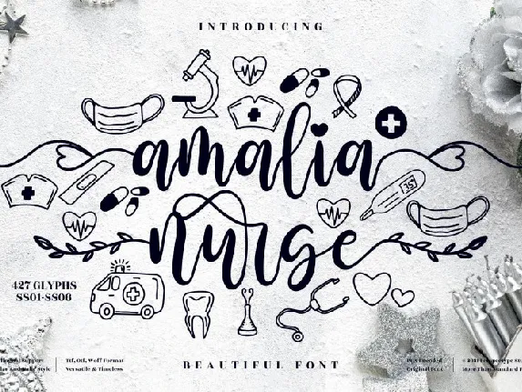 Amalia Nurse font