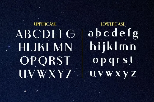 Bluestars font