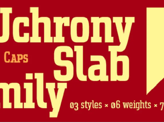 Uchrony SC font