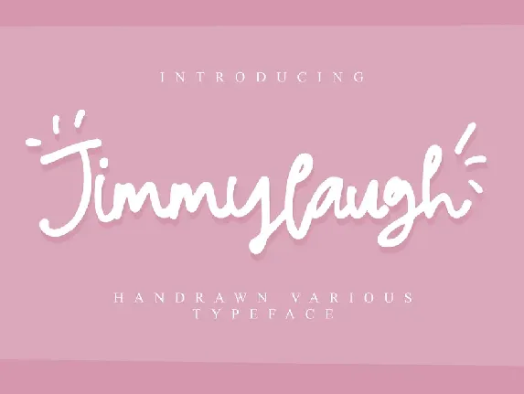 Jimmylaugh font