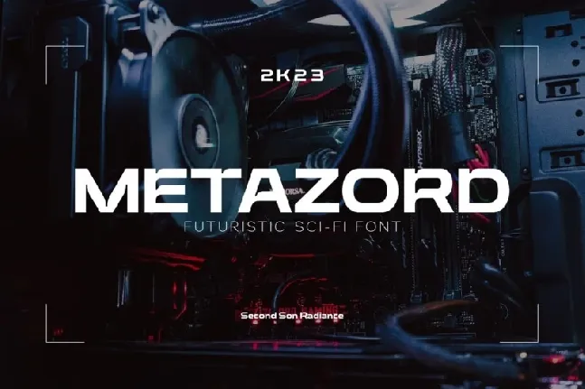 SS – Metazord font