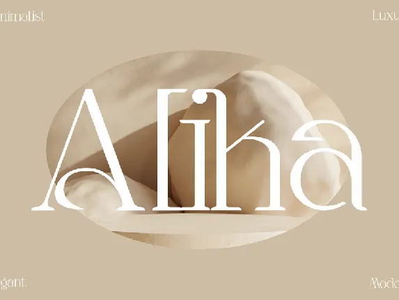 Alika Minimalist Serif font