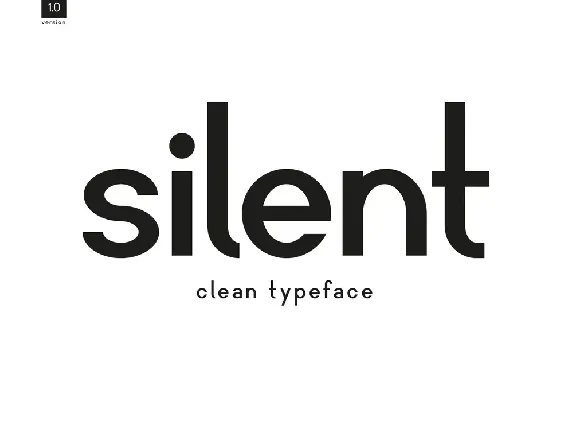 Silent Sans Serif font