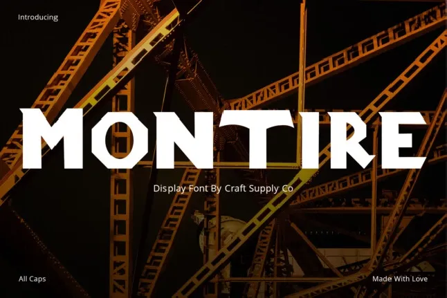 Montire font