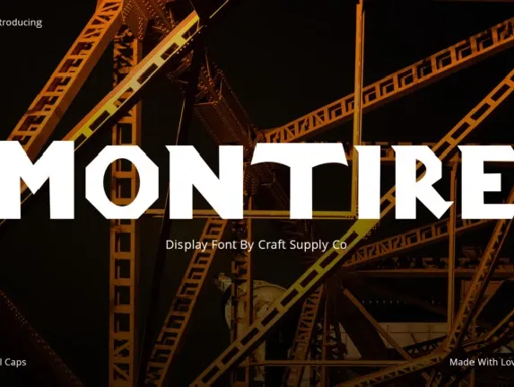 Montire font