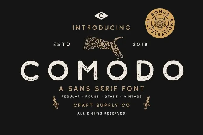 Comodo Family font