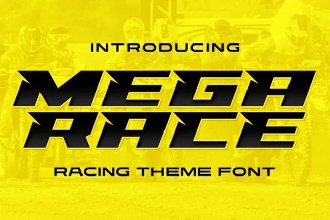 Racing Mega Race font