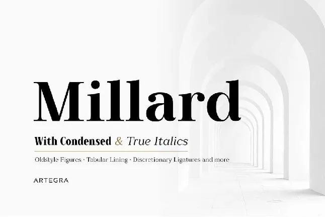 Millard Family font