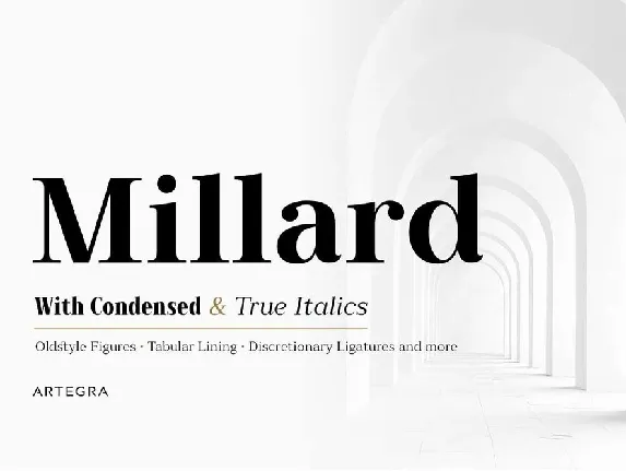 Millard Family font