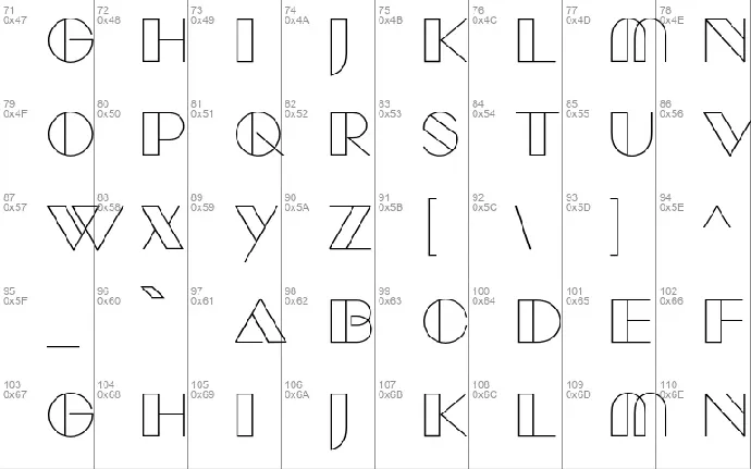 Manbow font