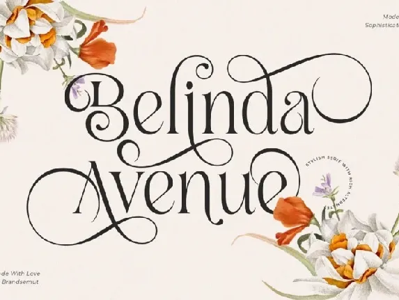 Belinda Avenue font