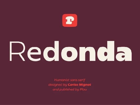 Redonda Family font