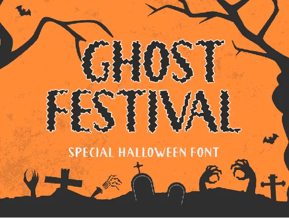 Ghost Festival font