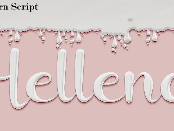 Hellena font