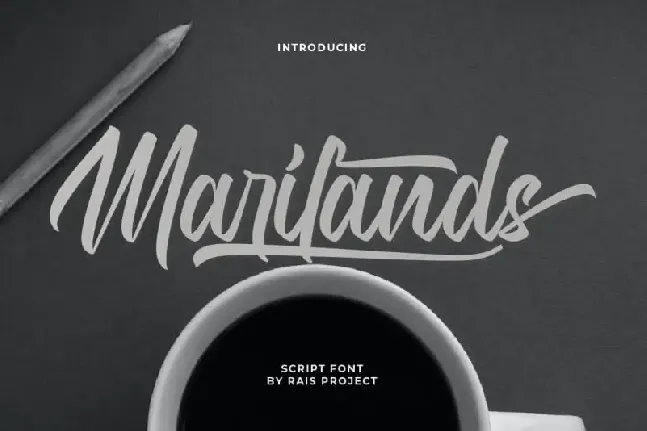 Marilands Script font