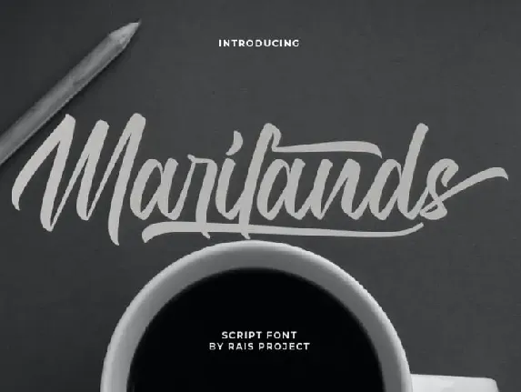 Marilands Script font