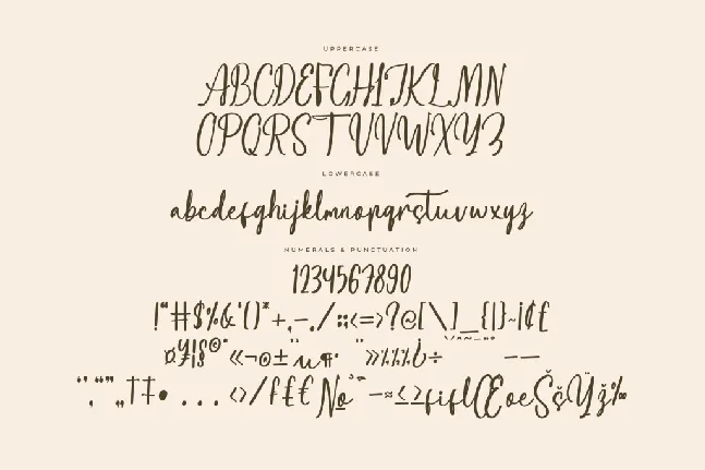 Yanhir Amolesthic DEMO VERSION font