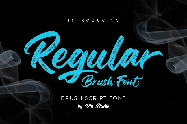 Regular font