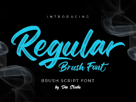 Regular font