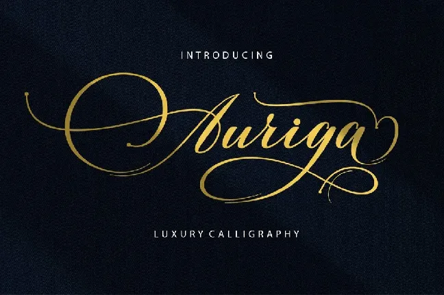 Auriga font