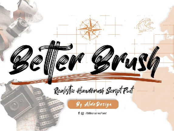 Better Brush font