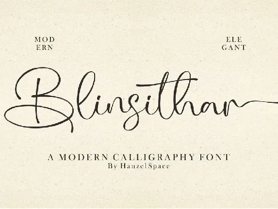 Blinsithar font