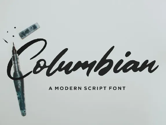 Columbian font