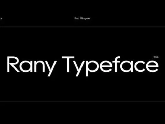 Rany Sans Serif Family font