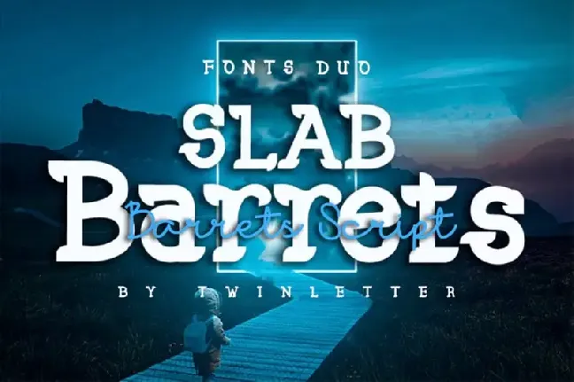 Slab Barrets Duo font