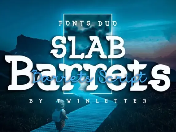 Slab Barrets Duo font