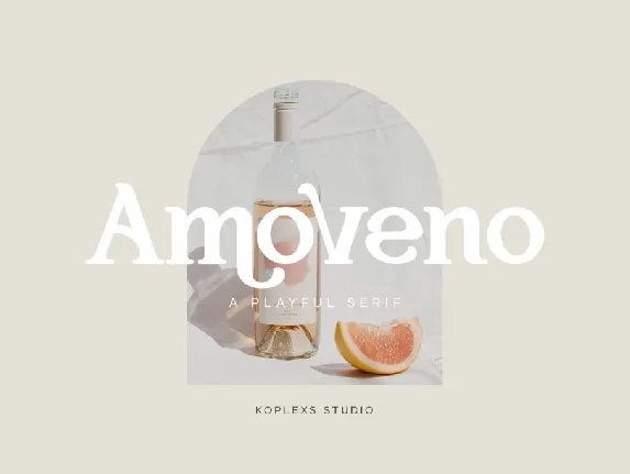 Amoveno font