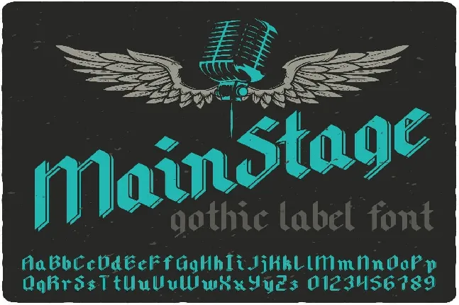 Main Stage font