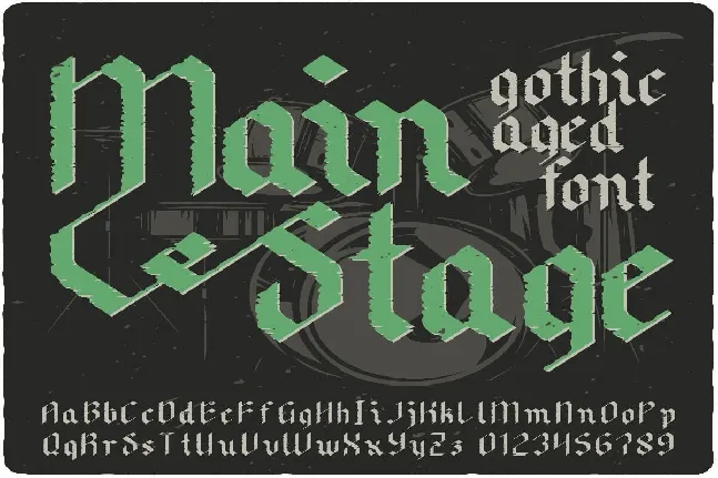 Main Stage font