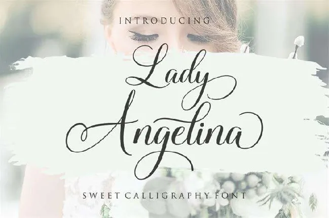 Lady Angelina Script font