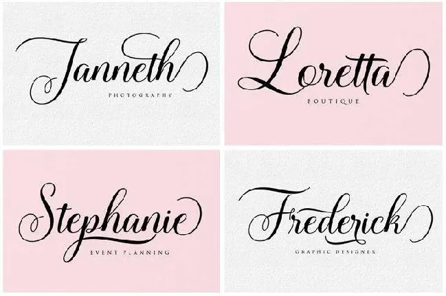 Lady Angelina Script font