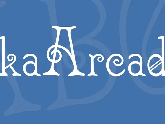 akaArcade font