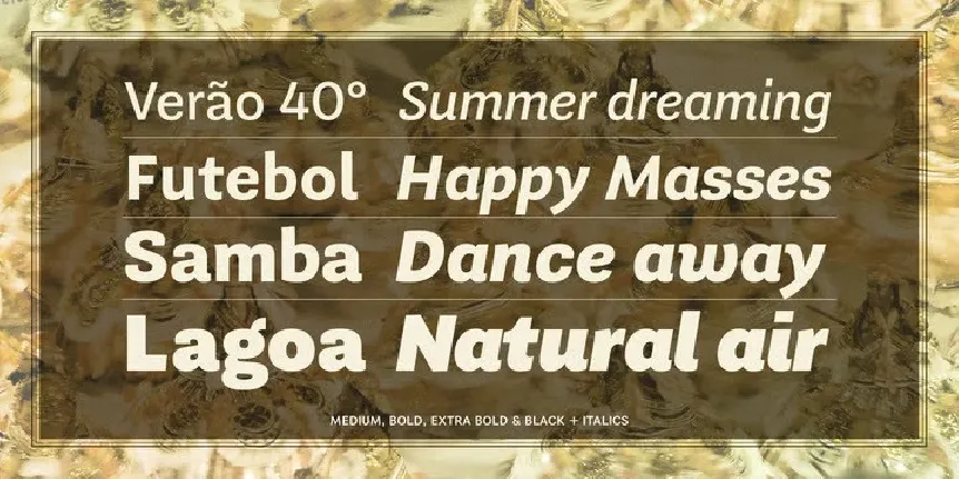 Guanabara Sans Family font