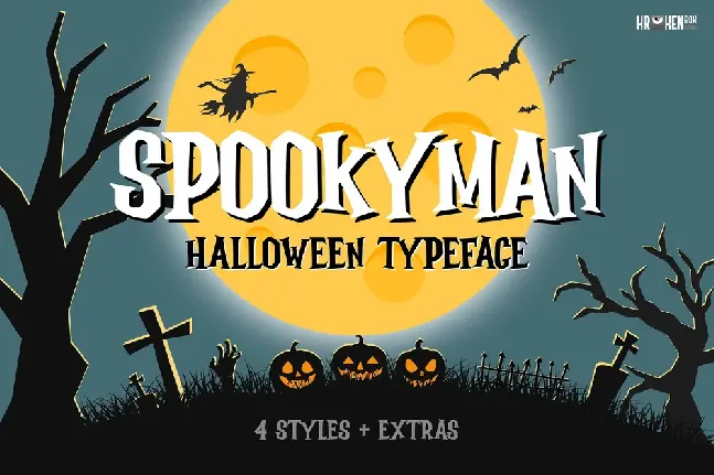 Spookyman font