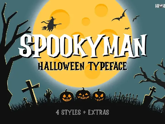 Spookyman font