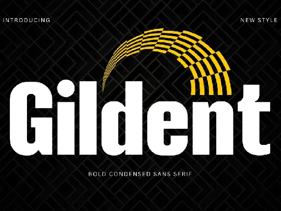 Gildent font