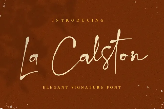 La Calston font