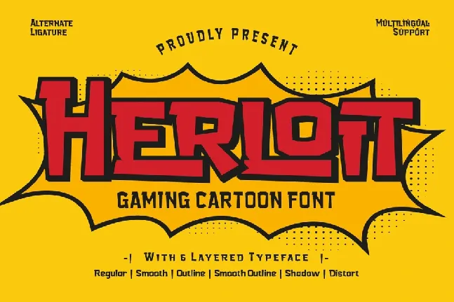 HERLOIT Trial font