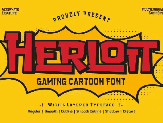 HERLOIT Trial font