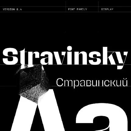 Stravinsky Family font