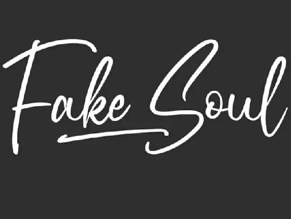 Fake Soul Script font