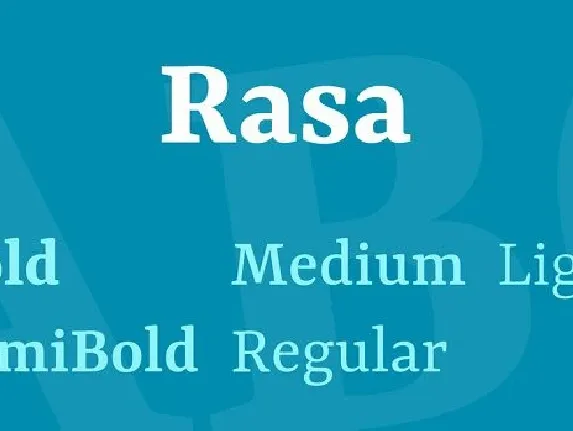 Rasa font