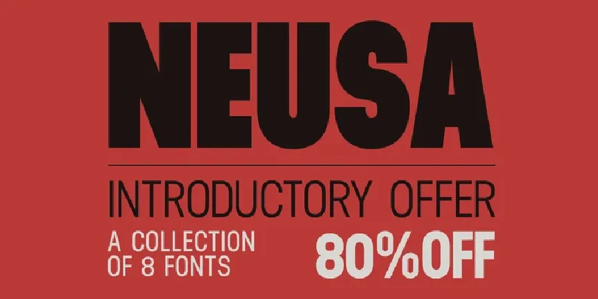 Neusa Family font