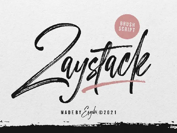 Zaystack font